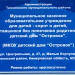 Отчёт. Детский дом «Островок».