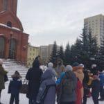 Отчёт. Акция в Знаменском кафедральном соборе.